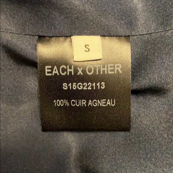 Each X Other polka dot leather jacket - Picture 14 of 15